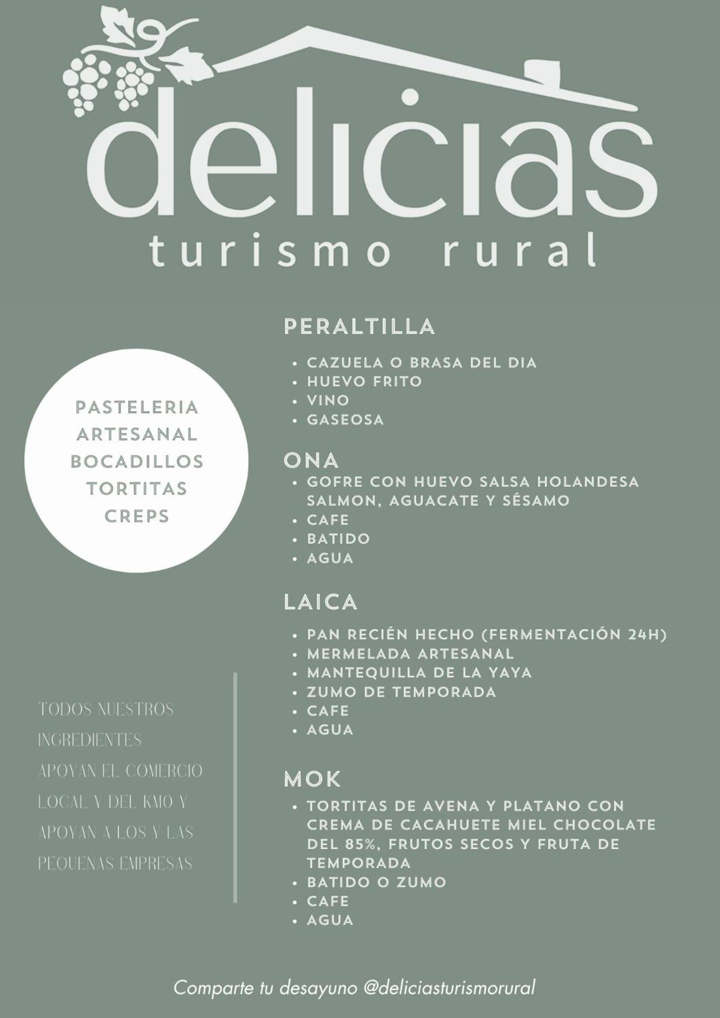 Delicias Hotel Peraltilla Exterior foto